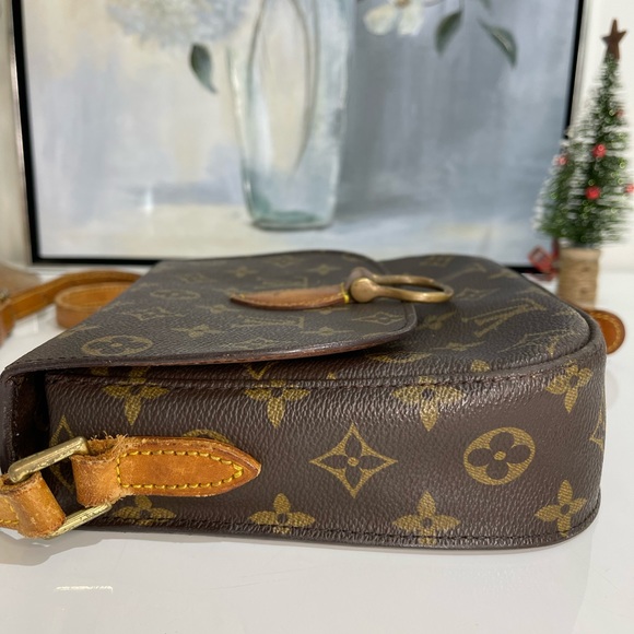 Auth LOUIS VUITTON Monogram Saint Cloud MM M51243 Crossbody Bag Brown Canvas - Picture 5 of 16